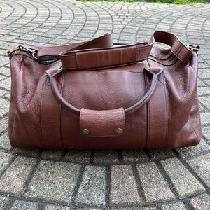 Tecovas Large Leather Duffle Bag